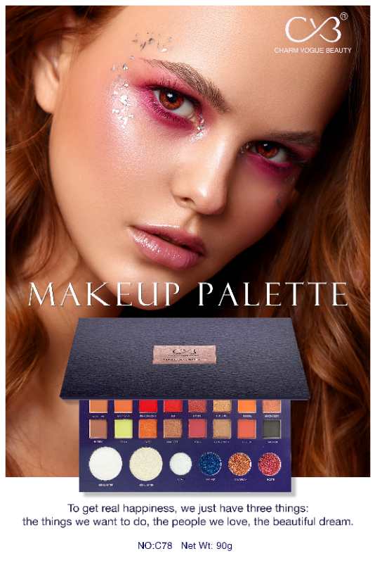 CVB 38 Colors Makeup Palette